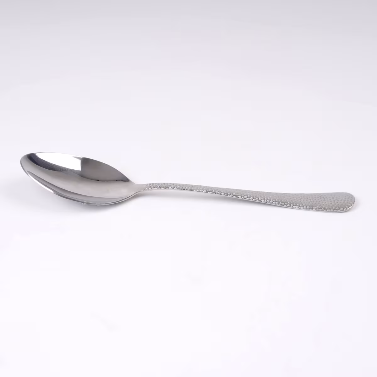 Glister Elke Stainless Steel Serving Spoon in Silver